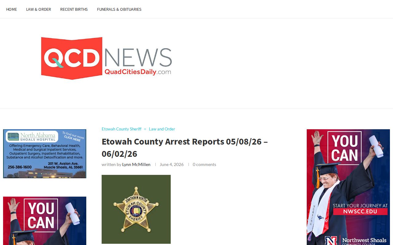 Etowah County crime news arrest report and mugshot batch